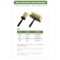 Broxa 15,5cmX5,5cm Media Cepa Plast - Roma 260/01