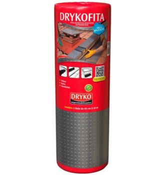 Fita Asfáltica 45cm X Mt X 1,0mm - Dryko Drykofita