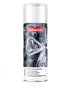 Graxa Spray Branco 300ml/170g - Etaniz 43005