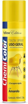 Tinta Spray Amarelo 400ml - Chemicolor
