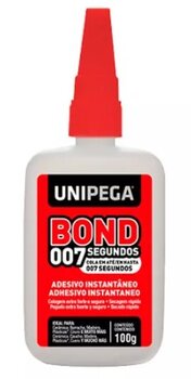 Adesivo Instantaneo 100gr - Unipega Bond Ciano Exp0535.0074