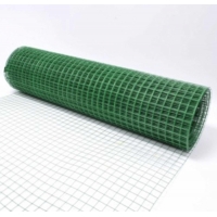 Tela Soldada Revestida Pvc Verde 5 X 10 X 1,00MT (Fio 2,5mm)