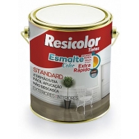 Tinta Esmalte Sintético 3,6L Marrom - Resicolor Esmalte Color Extra Rápido 5020