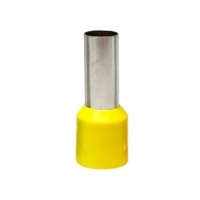 Terminal para Fio Tubular (Simples) 25,00mm² (10pcs) Amarelo - Decorlux Tp2981