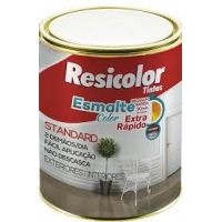 Tinta Esmalte Sintético 3,6L Tabaco - Resicolor Esmalte Color Extra Rápido 0005