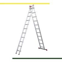 Escada de Aluminio Extensiva 11 Degraus - Fibermax Al3.6 (3,6x6,30mt)
